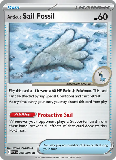 Antique Sail Fossil (069) — Perfect Order
