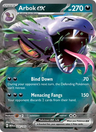 Arbok ex (024) — 151