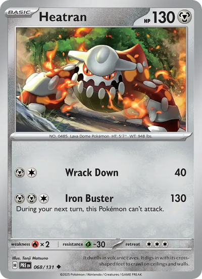 Heatran (068) — Prismatic Evolutions