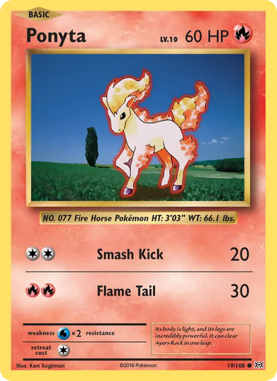 Ponyta (19) — Evolutions