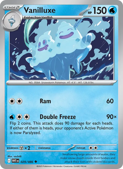 Vanilluxe (029) — White Flare