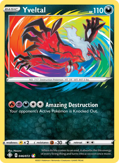 Yveltal (46) — Shining Fates