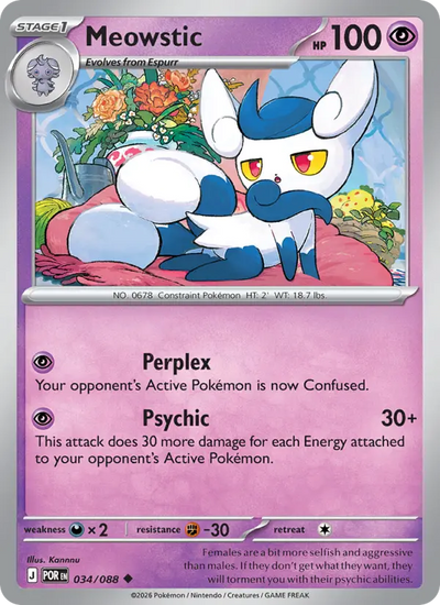 Meowstic (034) — Perfect Order