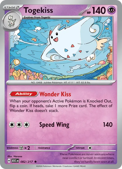 Togekiss (082) — Ascended Heroes
