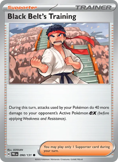 Black Belt's Training (098) — Prismatic Evolutions