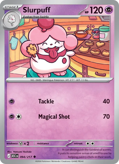 Slurpuff (094) — Ascended Heroes
