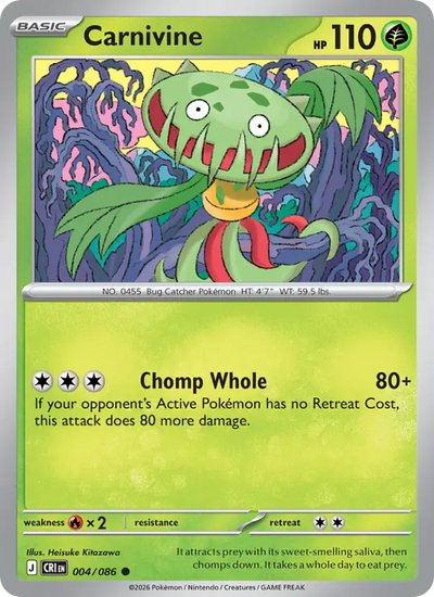 Carnivine (004) — Chaos Rising
