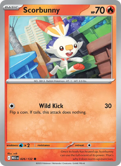 Scorbunny (026) — Mega Evolution
