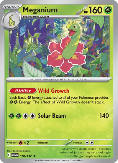 Meganium (010) — Mega Evolution