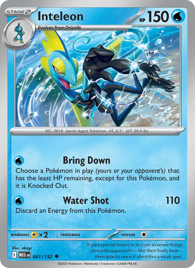 Inteleon (041) — Mega Evolution