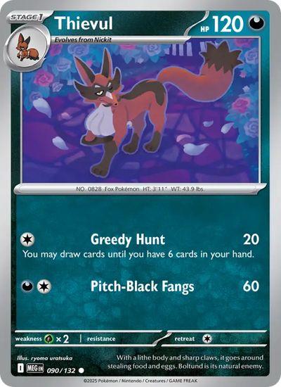 Thievul (090) — Mega Evolution