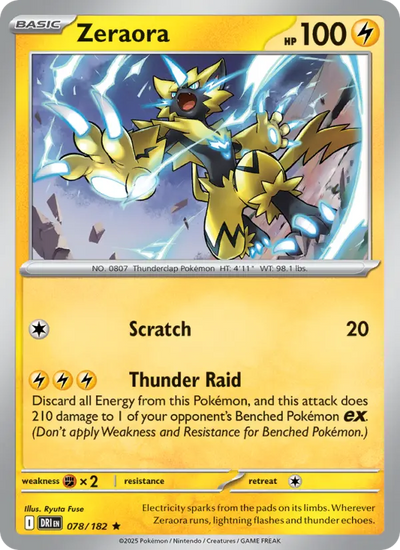 Zeraora (078) — Destined Rivals