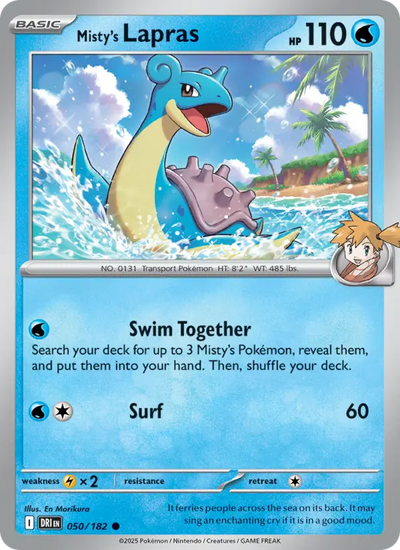 Misty's Lapras (050) — Destined Rivals