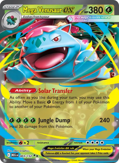 Mega Venusaur ex (003) — Mega Evolution