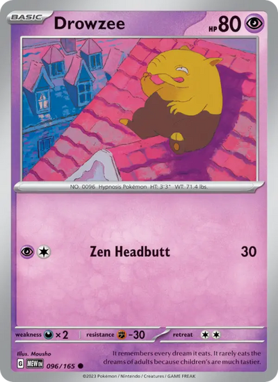 Drowzee (096) — 151