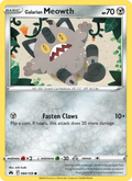 Galarian Meowth (084) — Crown Zenith