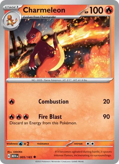 Charmeleon (005) — 151