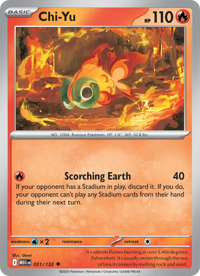 Chi-Yu (031) — Mega Evolution