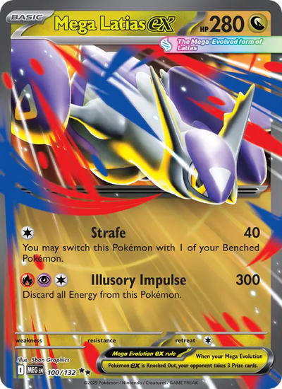 Mega Latias ex (100) — Mega Evolution