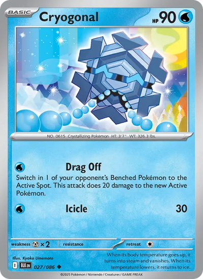 Cryogonal (027) — Black Bolt