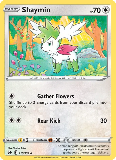 Shaymin (115) — Crown Zenith