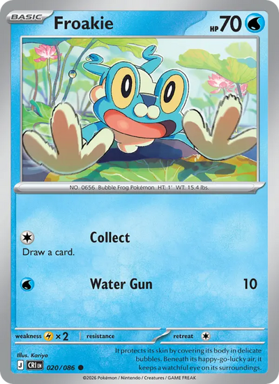 Froakie (020) — Chaos Rising