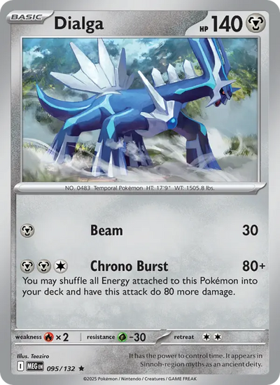 Dialga (095) — Mega Evolution