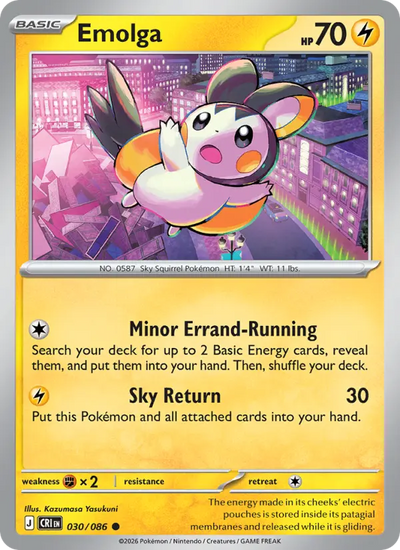 Emolga (030) — Chaos Rising