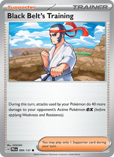 Black Belt's Training (099) — Prismatic Evolutions