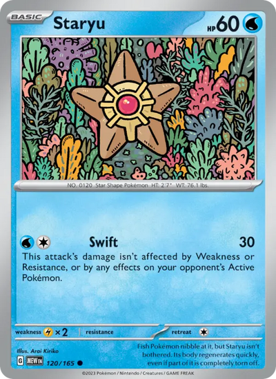 Staryu (120) — 151