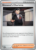 Giovanni's Charisma (161) — 151