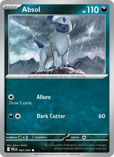 Absol (063) — Phantasmal Flames