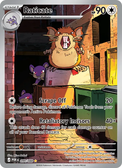 Raticate (099) — Perfect Order