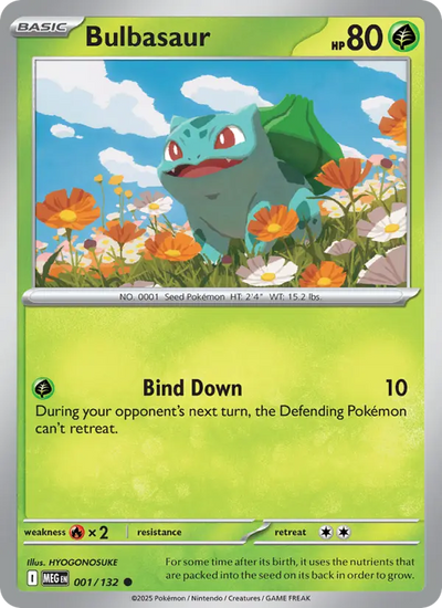 Bulbasaur (001) — Mega Evolution
