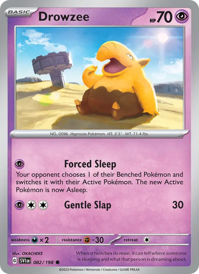 Drowzee (082) — Scarlet & Violet