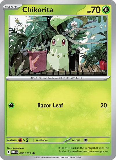 Chikorita (008) — Mega Evolution