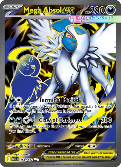 Mega Absol ex (161) — Mega Evolution