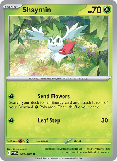Shaymin (003) — Perfect Order