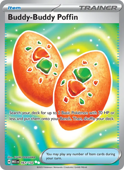 Buddy-Buddy Poffin (167) — Mega Evolution