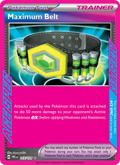 Maximum Belt (117) — Prismatic Evolutions