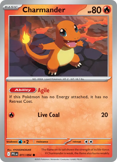 Charmander (011) — Phantasmal Flames