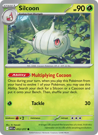 Silcoon (012) — Ascended Heroes