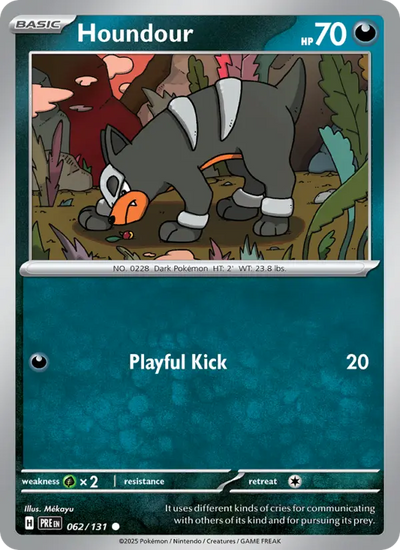 Houndour (062) — Prismatic Evolutions
