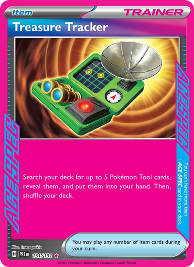 Treasure Tracker (131) — Prismatic Evolutions