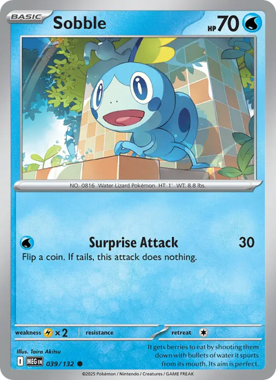 Sobble (039) — Mega Evolution
