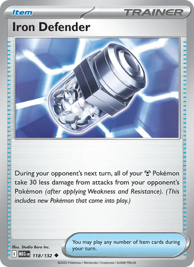 Iron Defender (118) — Mega Evolution