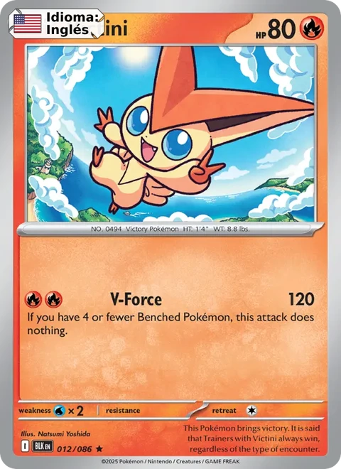 Victini (012) — Black Bolt