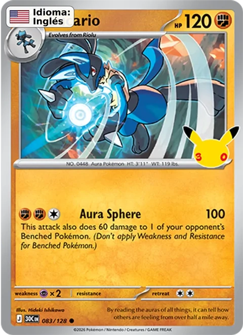 Lucario (083) — 30th Celebration