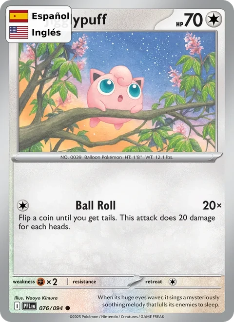 Jigglypuff (076) — Phantasmal Flames