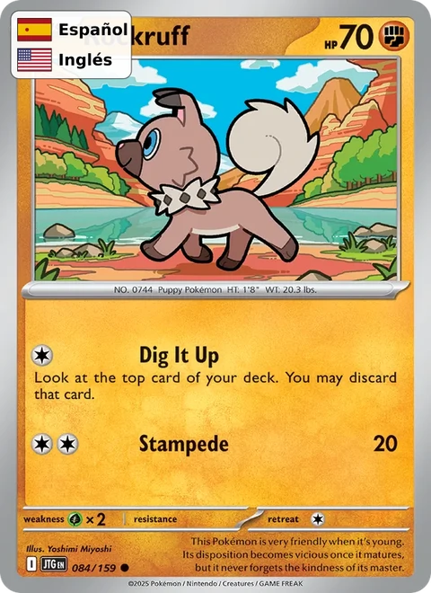 Rockruff (084) — Journey Together